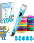 3D Pen Starterspakket - 10 Kleuren Filament