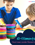 3D Stift Filament Nachfüllung - 100 Meter - 10 Farben - ABS & PLA Filament